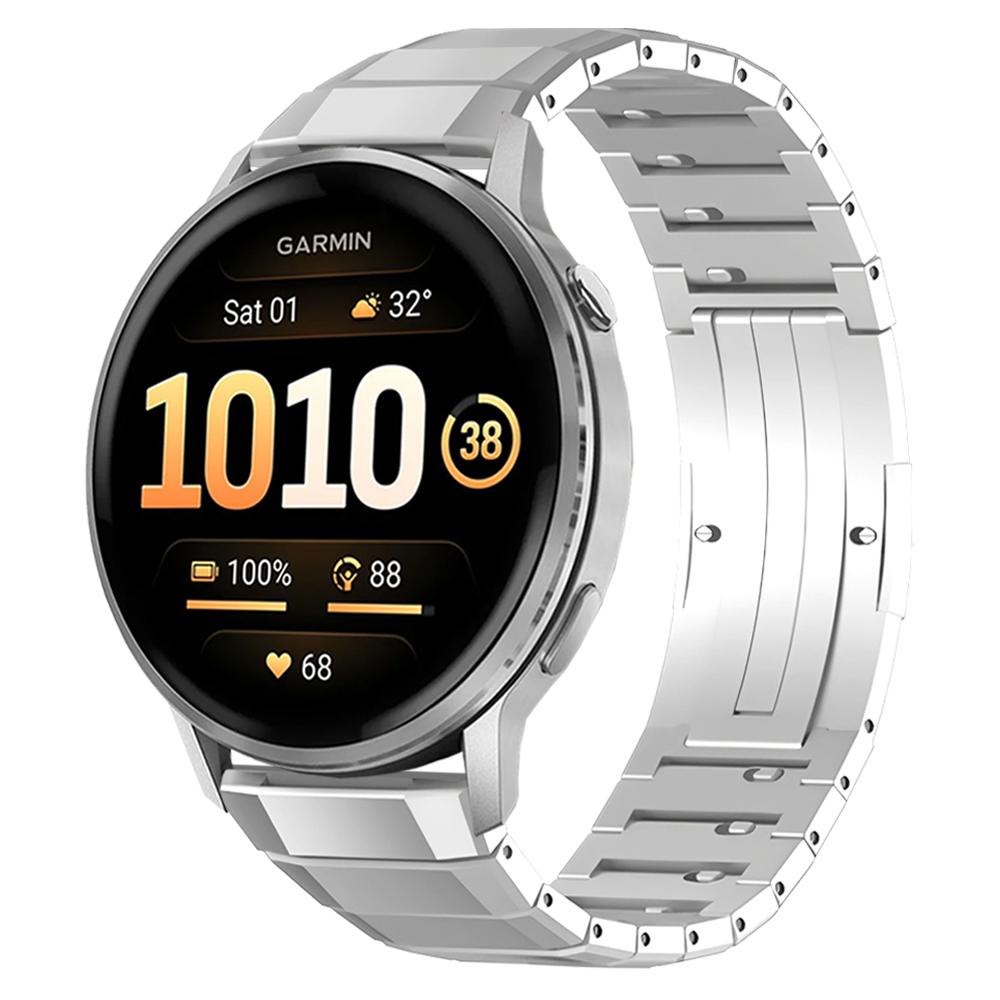 22-миллиметровый титановый металлический ремешок для часов Garmin Venu 4 3 2 45 мм / D2 Air X15, роскошный ремешок для Forerunner 570 47 мм 265 255