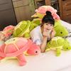 Adorable Heart Shaped Turtle Plush Toy Soft Down Cotton Sleep Kids Gift Doll