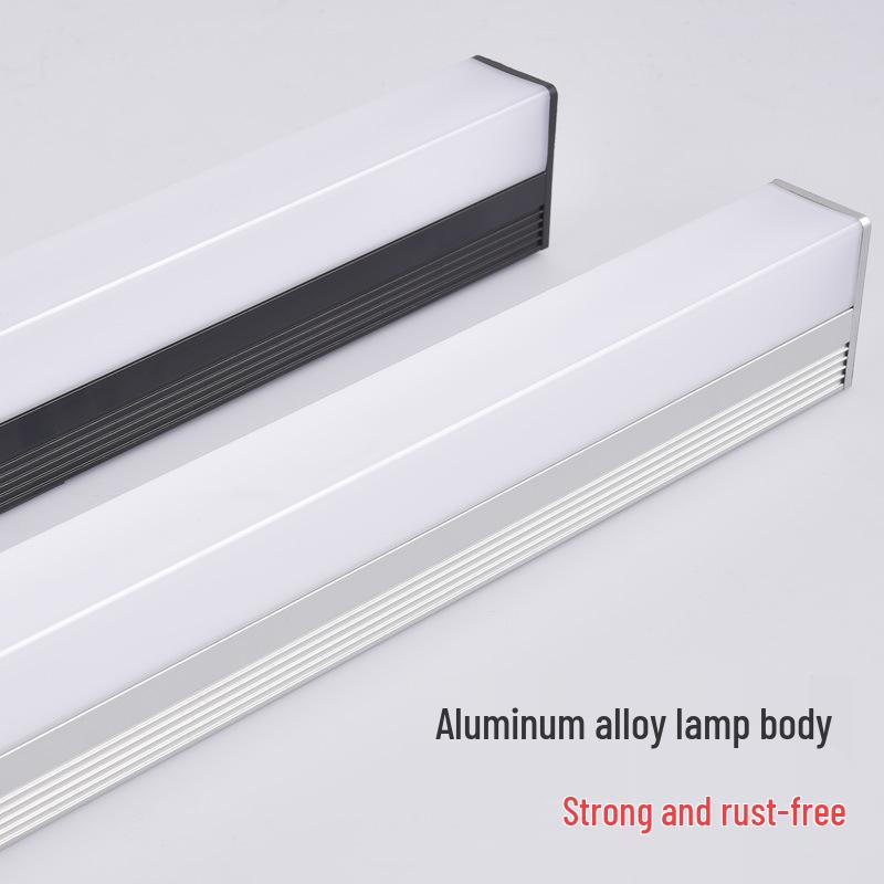 LED Waterproof Anti-Fog Bathroom Mirror Light - Modern, Punch-Free, Long Strip Design for Makeup Mirror or Cabinet Lighting