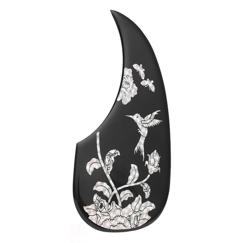 Guitar Pickguard Precisely Cut Beautiful Pattern Decorative Self Adhesion Acoustic Guitar Scratch Plate