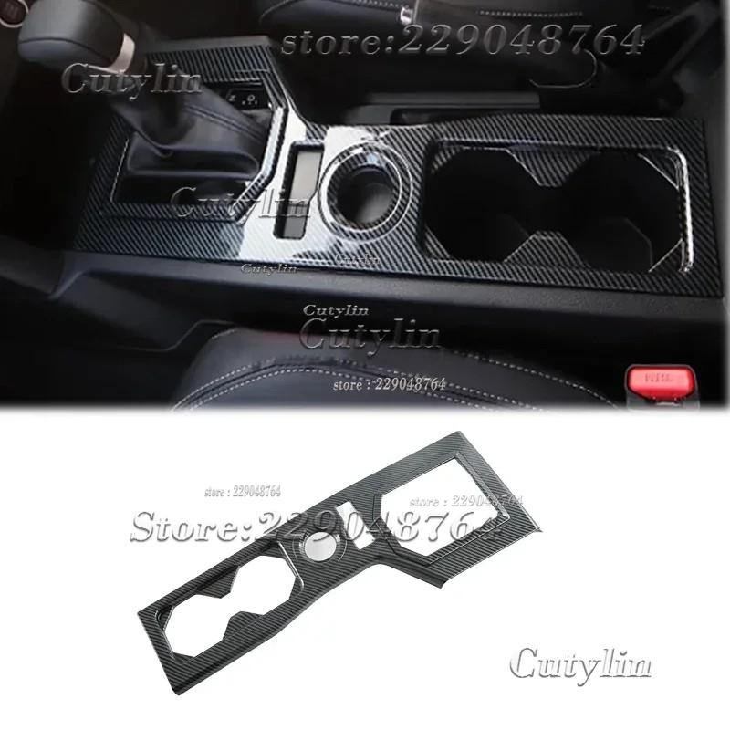 LHD RHD For Mitsubishi Triton L200 2024 2025 ABS Carbon Interior Window Switch Lift Cover Sticker Trim car Accessories