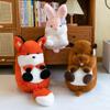 Cute Forest Animals, Rabbit Dolls, Plush Toys, Fox Dolls, Boutique 8 Inch Claw Machine, Gift Throwing