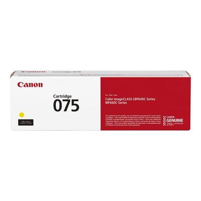 Canon 075 Toner Cartridge Yellow
