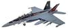Academy 1/72 Scale US Navy F/A-18F VFA-154 Black Knights Plastic Model Kit 12577