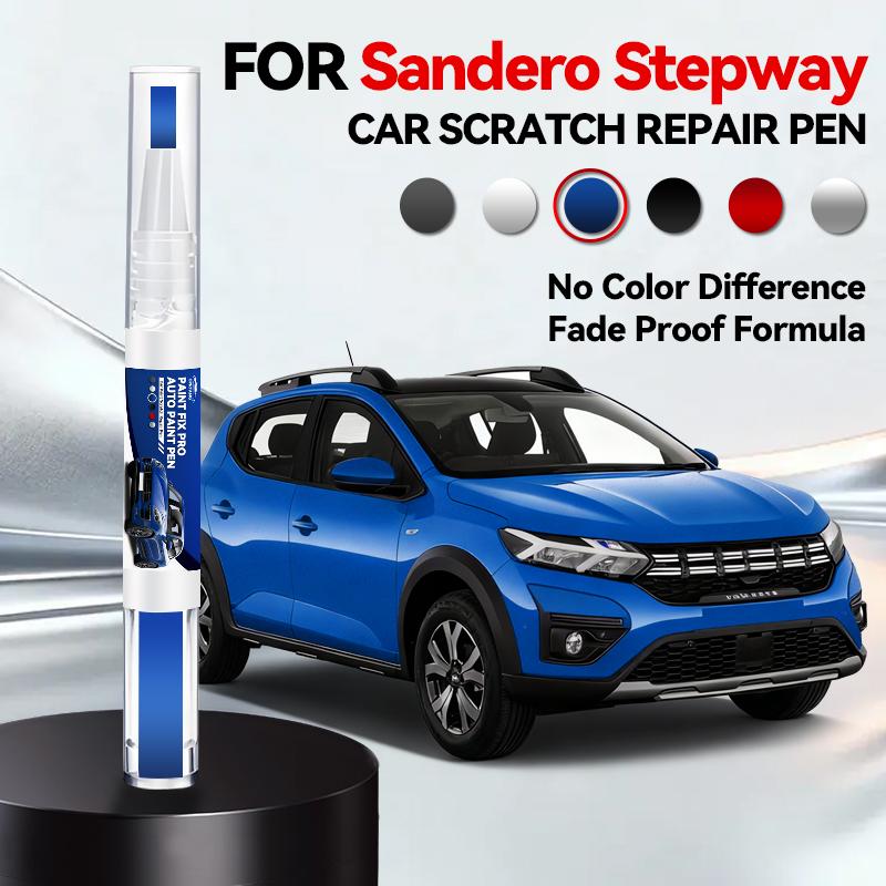 Purpose Vehicle Car Paint Repair Pen For 2013-2025 Dacia Sandero Stepway Paint Scratch Repair Accessories Blue Green Grey Red Wh