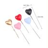 10Pcs 3D Heart Shape Cake Topper Gold Silver Pink Blue Ball Happy Birthday Diy Cupcake Flag Christmas Wedding Party Decoration