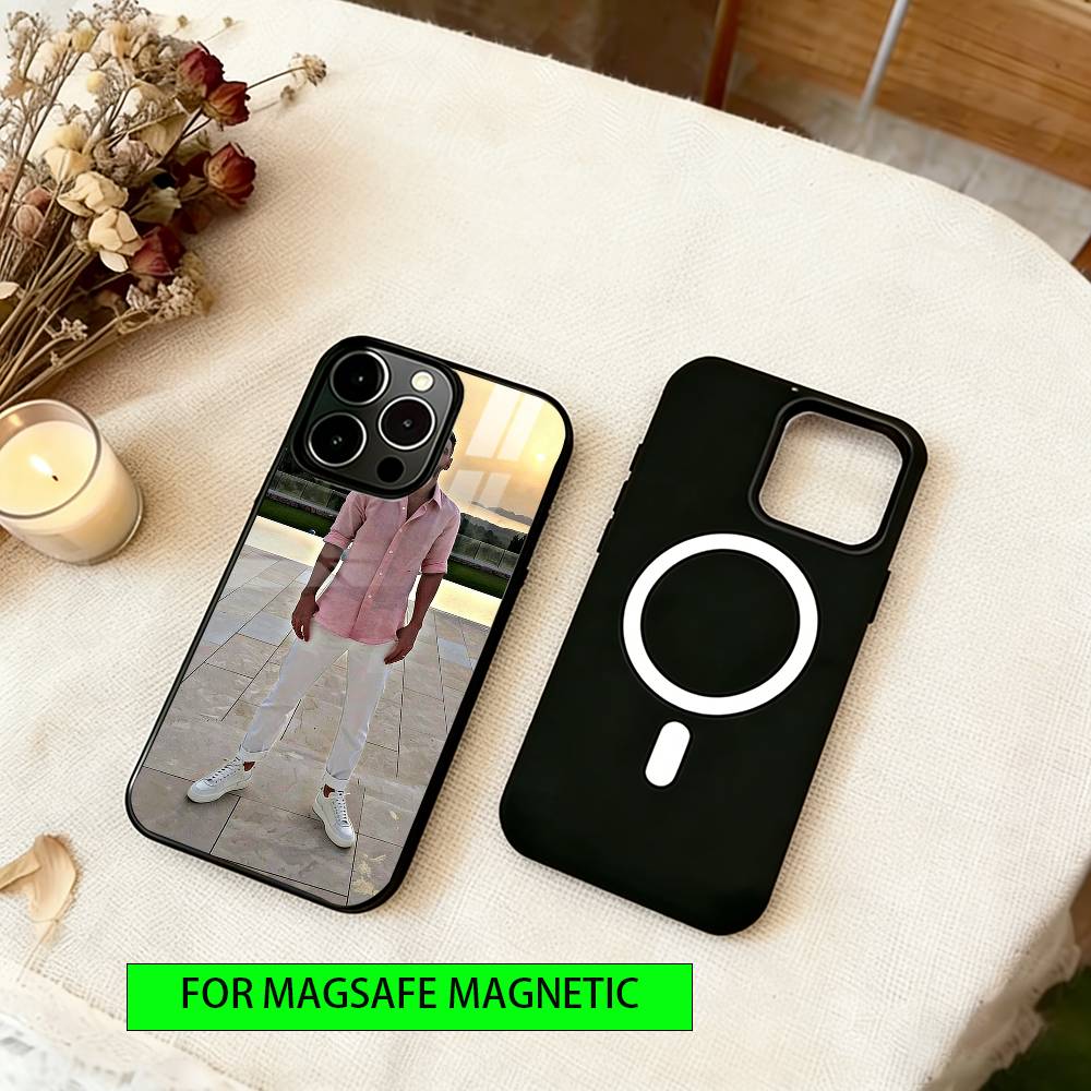 Чехол для телефона Месси для iPhone 17, 16, 15, 14, 13, 12, 11 Plus, Pro, Магнитный с беспроводной зарядкой Magsafe