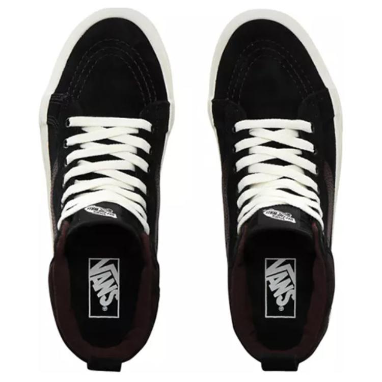 Vans Sk8 Mte Высокие кеды для скейтбординга Унисекс Кроссовки Черно-белые VN0A4BV7V3Z