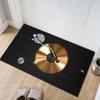 Retro Music CD Design Non-Slip Printed Floor Mat - Durable & Stylish for Living Room, Bedroom, Game Room, Laundry, Entryway