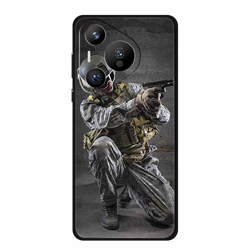 Чехол для Honor 400 Pro Honor400 Pro Coque Ударопрочный Черный Силикон ТПУ Мягкая Задняя Крышка Для Honor 400 Pro Чехлы для Телефона 400Pro Сумка