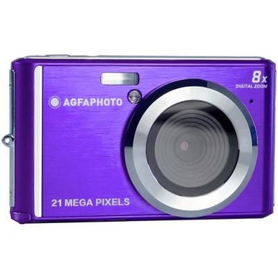AGFA PHOTO Realishot DC5200 - Компактная цифровая камера (21 МП, ЖК-экран 2,4 дюйма, Цифровой зум 8x, Литиевая батарея) фиолетовый