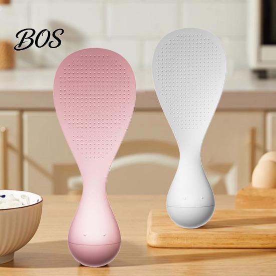 Anti-stick Rice Spoon Standing Spatula, Non Stick Paddle for Cooker, For Cooker Wobble Free Food Grade Heat Resistant Serving Utensil Kitchen