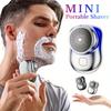 Electric Razor for Men Mini Shavers Portable Electric Shaver USB Rechargeable Beard Trimmer For Home, Outdoor, Car, Travel ToolCE