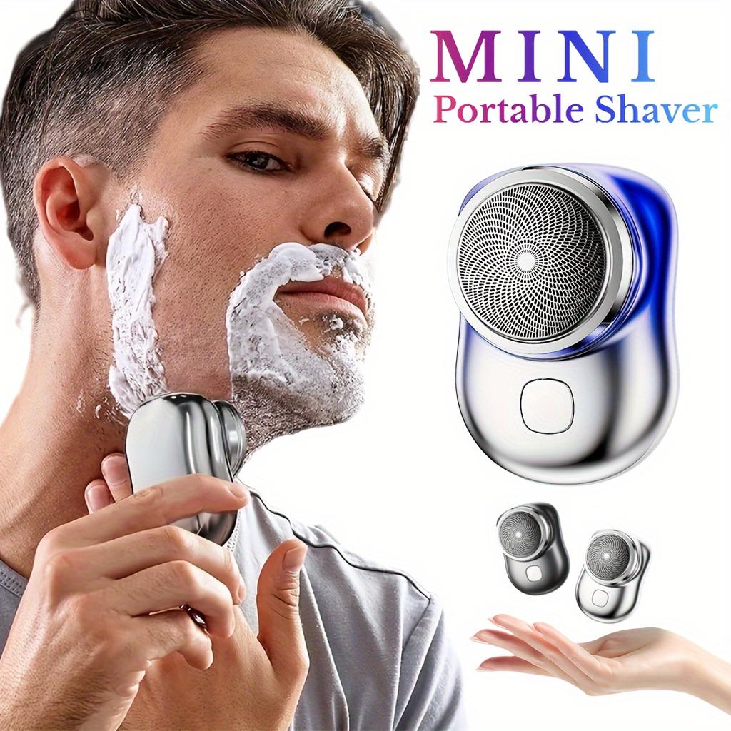 Mini Electric Shaver for Men, Portable Upgraded Mini Electric Shaver, USB Charging, One-click Use, Suitable for Home, Car, Travel, Business Use