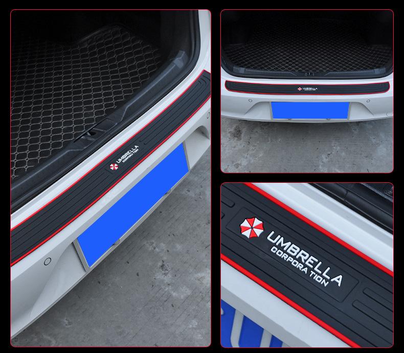 Резиновая защитная полоса от столкновений и царапин для багажника автомобиля