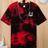 Футболка для мальчиков Tween Tie Dye с короткими рукавами и круглым вырезом, в стиле отпуска