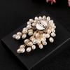 Elegant Pearl Flower Brooch Pin Badge For Women Girls  Clothes Decoration Jewelry Gifts