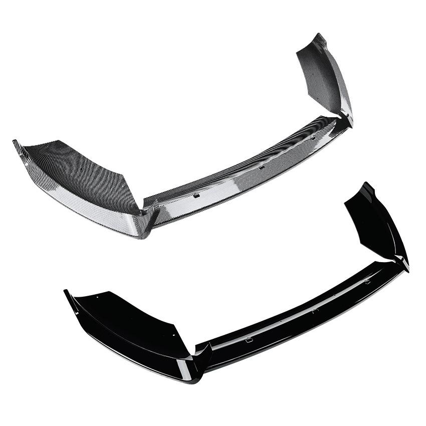 For Ford Fiesta MK6/7 ST 2012-2017 Front Bumper Splitter Spoiler Lip Wind Knife Diffuser Guard Protector Cover BodyKit Exterior