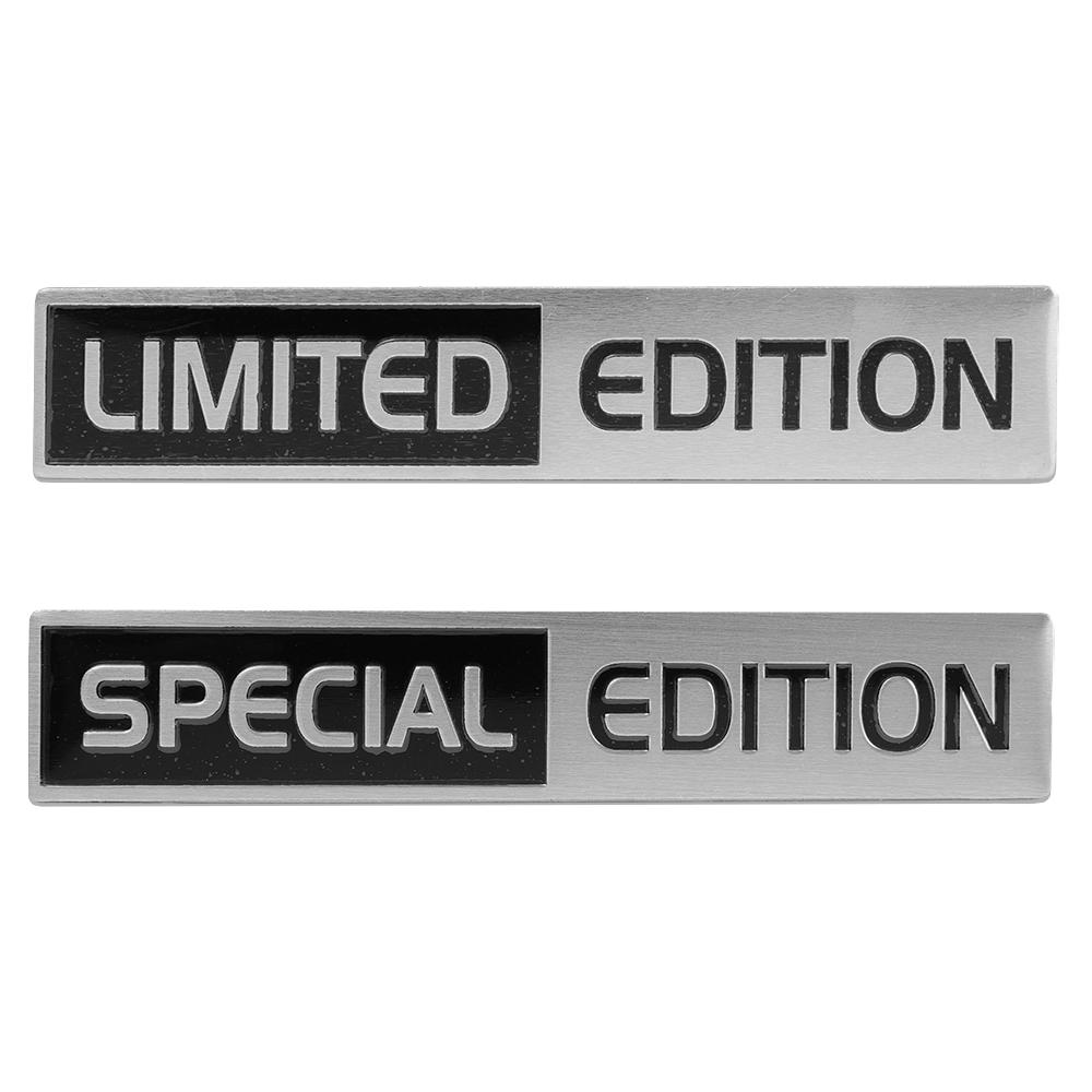 3D металлическая наклейка на автомобиль ОГРАНИЧЕННЫЙ ВЫПУСК/СПЕЦИАЛЬНЫЙ ВЫПУСК Наклейка на корпус мотоцикла Эмблема на крыло Наклейка Модификация внешнего вида