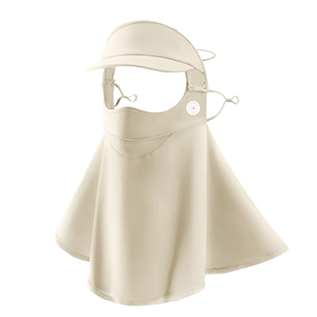 Солнцезащитная маска Ice Silk со съемными полями для шляпы, модная дышащая тонкая бесследная маска, УФ-защитная маска для занятий спортом на открытом воздухе