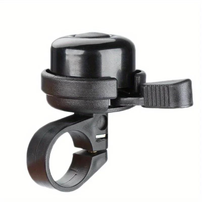 Новый черный велосипедный колокольчик, горный велосипед, велосипед из алюминиевого сплава, уличное детское велосипедное оборудование