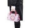 Skater Insulated Lunch Bag with Clasp, Hello Kitty and Sanrio Flower Wreath Design, KGA1-A