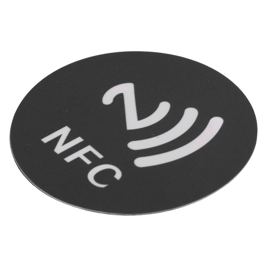 20pcs NFC Stickers 125KHz Anti Interference ID Phone NFC Sticker for Access Control Home Assistant Black