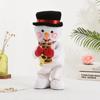 Christmas Electric Plush Toys Funny Gifts For Kids Christmas Decoration Electric Blowing Saxophone Santa Dancing Xmas Theme Elk