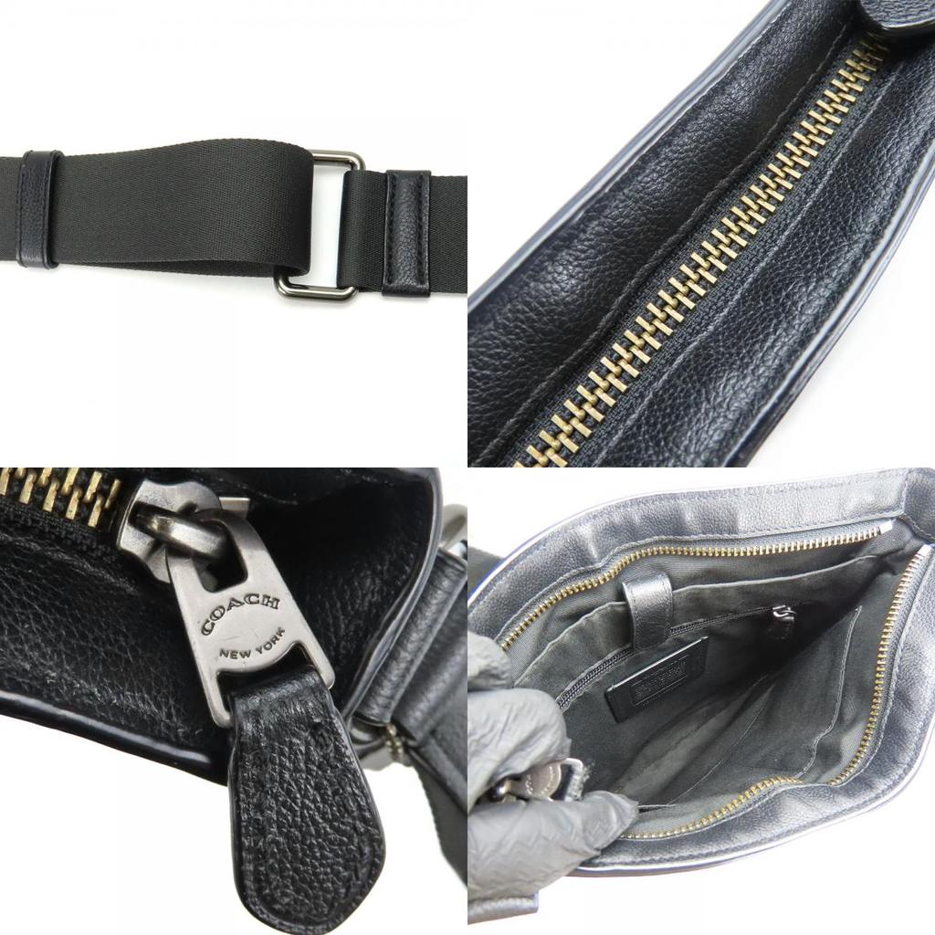 Used COACH Shoulder Bag F59894 leather/PVC Camouflage Camouflage