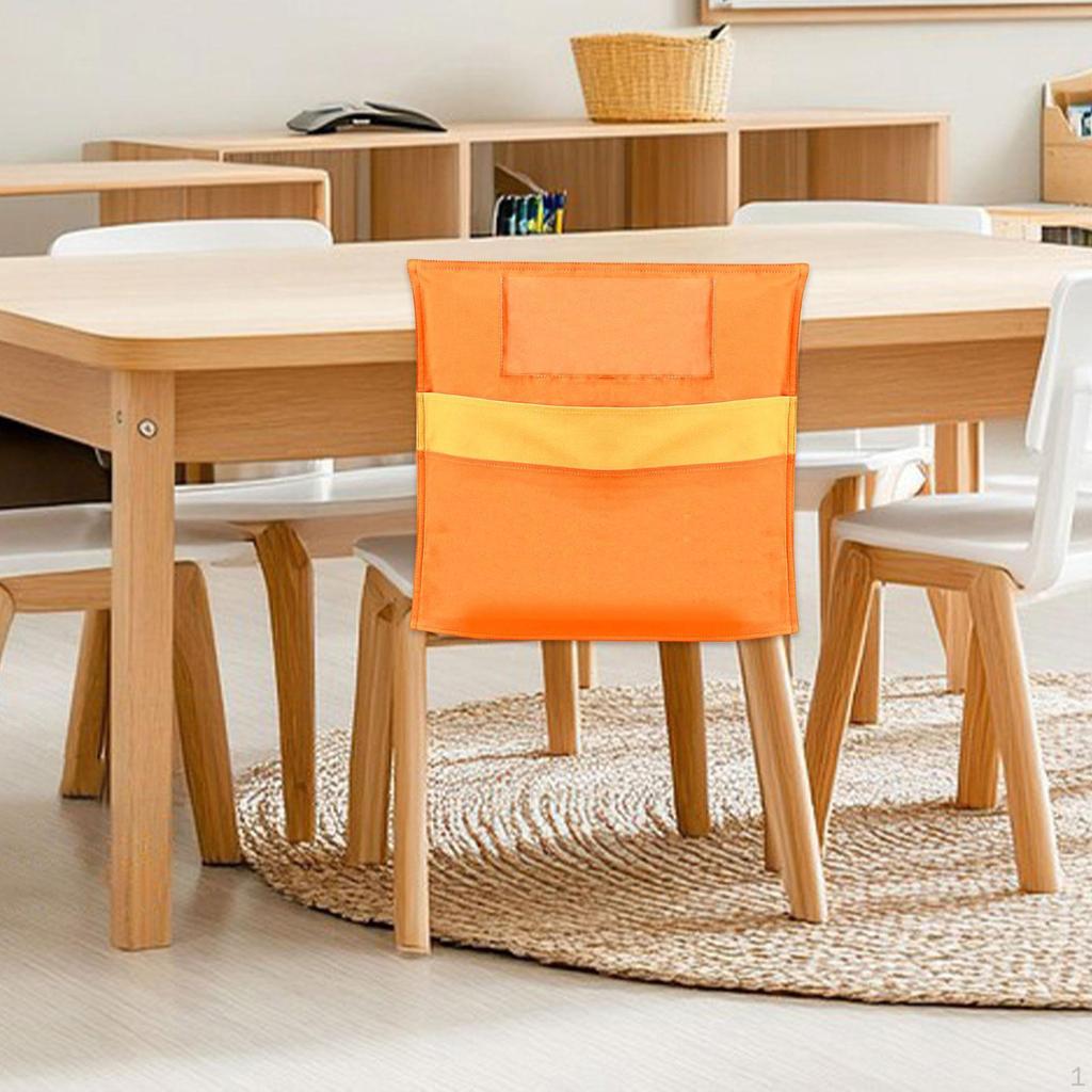 Карманы на стулья для класса, Сумка-органайзер для класса, Высокоэффективные накладки на сиденья