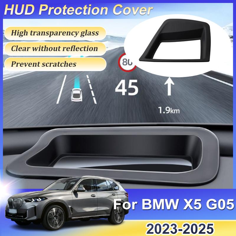 Защитная крышка для проекционного дисплея (HUD) для BMW X5 G05 2024 2025 2026 Пылезащитный Отражающий Антицарапающий Экран Проекционного Дисплея Детали Интерьера