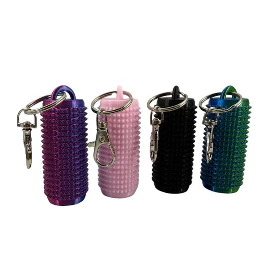 Spiky Grippie Stim Fidget Toy with Keychain, Stress Relief Tool for Teens & Adults