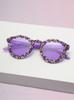 2026 Y2K Candy Cat Eye Sunglasses for Girls UV Protection Rhinestone Trim Trendy Birthday Light Luxury Sun Glasses KJ262