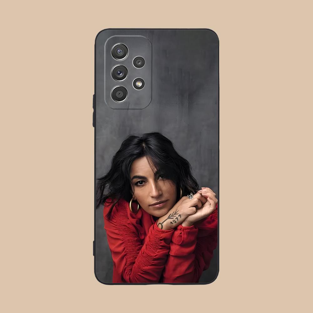 Чехол для мобильного телефона Ana Tijoux для Samsung Galaxy A56 55 54 53 52 51 36 35 34 23 16 15 5G Цветной Чехол Чехол Роскошный