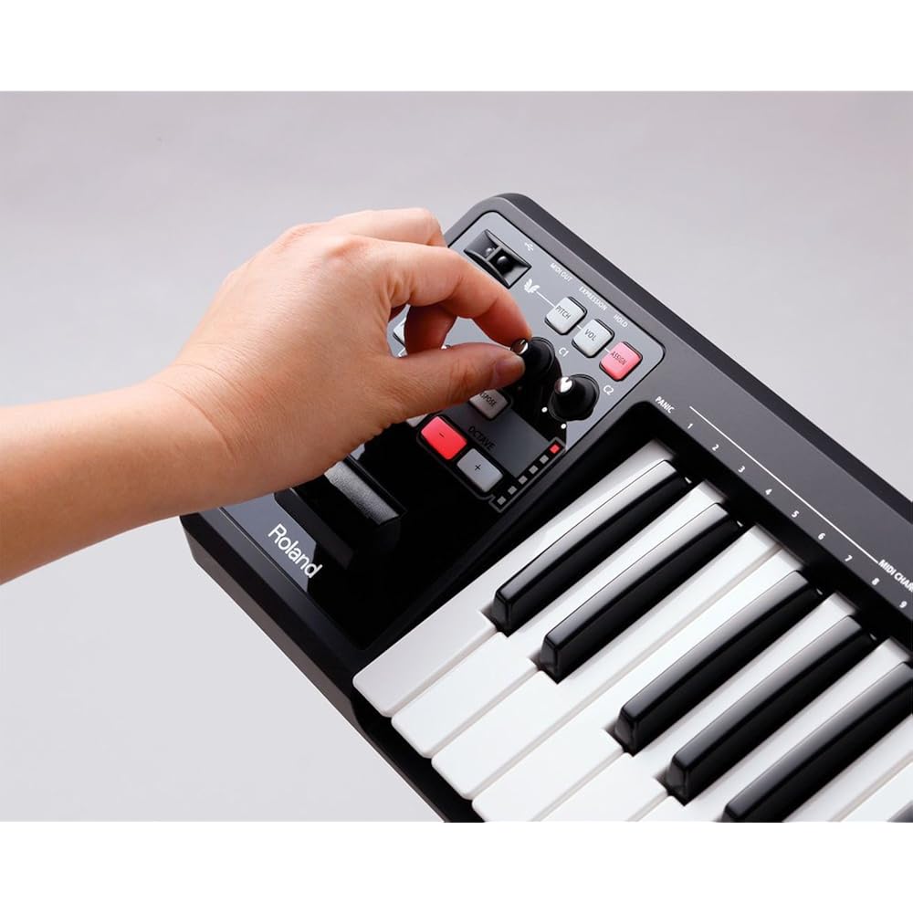 Roland Roland MIDI Keyboard Controller A-49, Black, 49 Keys, Synth Keyboard with SuperNatural Mod...
