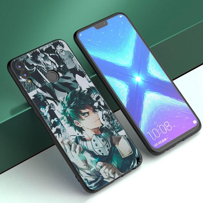 Чехол My Hero Academia Midoriya для Huawei Honor 10X Lite 7A 7S 8A 8S 8C 8X 9A 9C 10i 20i 30i 20S 20E 9X Pro 10 8 Lite Мягкий чехол