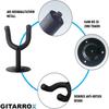 GITARROX Настенный держатель для гитары Держатель для гитары Настенное крепление Стойка для гитары Штатив