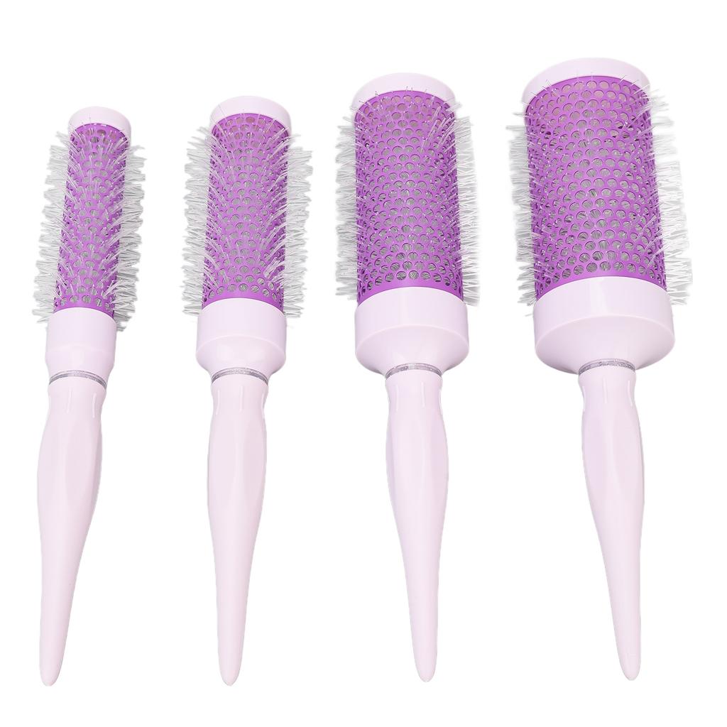Round Brush Reduce Hair Dryness Promote Healthy Hair Growth Nylon Styling Hair Brush for Blow