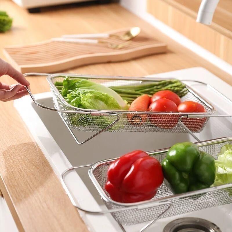 Expandable Kitchen Sink Drain Basket