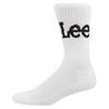 Lee Mens Crorbett Lettering Crew Socks (Pack of 3)