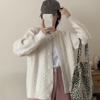Autumn Twist Cardigan Women Vintage Casual Knitted Cardigan Fashion Long Sleeve Single Breasted Sweater Coat