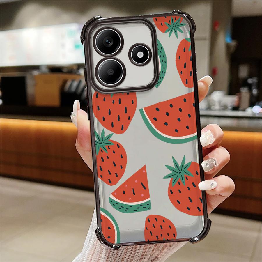 Cartoon Orange Phone Case for Xiaomi Redmi Note 9S 13 10 Lite 10s 14 10 Pro 11s 11 12 Pro 9Pro Soft Cover
