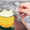 Manual Can Opener Keychain Pocket Beer Bottle Opener Rust-Proof Kitchen Utensil for Outdoor Camping