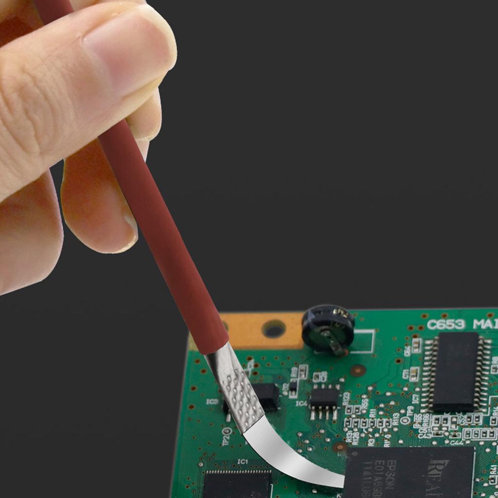5pcs Ic Chip Extractor Thin Blade Cpu Remover Household Ergonomic Disassemble Phone Tablets Pc Repair Tools