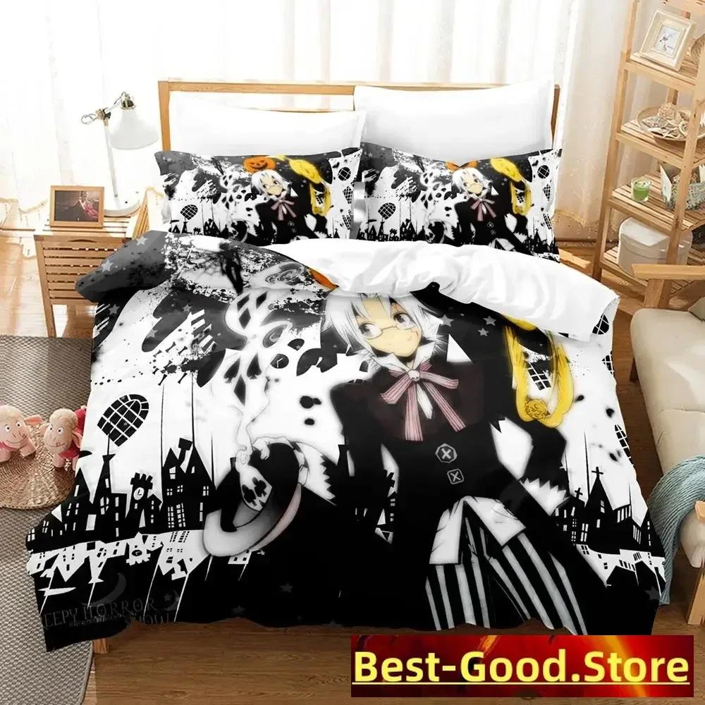 Новый комплект постельного белья D.Gray-man Single Twin Full Queen King Size Bed Set Adult Kid Bedroom Duvetcover Sets Anime Parure de lit Bed