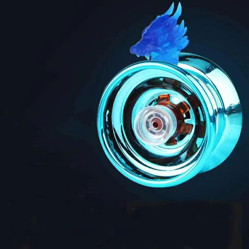 Йо-йо 1 шт. высококачественный профессиональный сплав материал детская ручная тяга линия игрушка простая в использовании