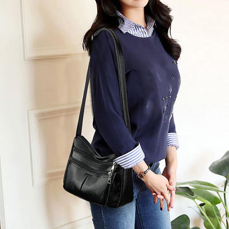 Маленькие сумки через плечо для женщин Легкие сумки через плечо Сумка из искусственной кожи