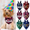 Fashion Wonderful Washable Birthday Party Neckerchief Dog Birthday Bandana Pet Bibs Cat Scarf