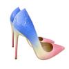 Fashion Colorful Patterned High Heels, Women's Stiletto Heels, Women's Party Shoes