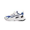 Li Ning Kids Comfortable Fashionable Versatile Low-Top Casual Shoes Kids Sneaker Bright-Blue Standard-White YKCU232-1